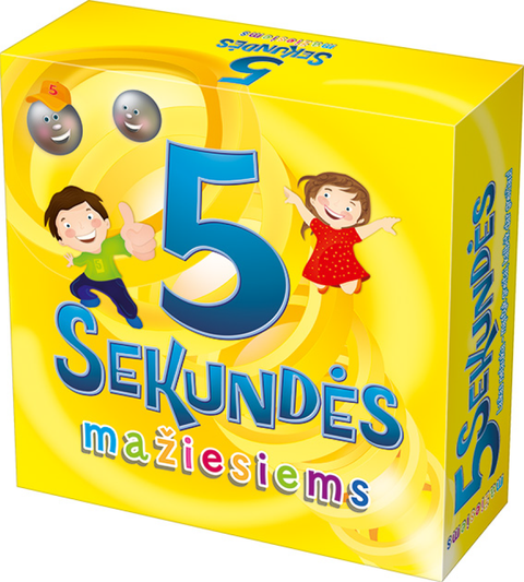 TREFL Žaidimas mažiesiems „5 sekundės“ (Lietuvių kalba) TREFL