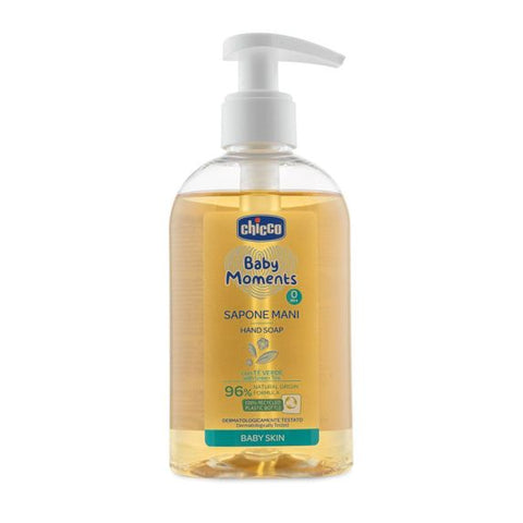 CHICCO Rankų muilas BABY MOMENTS, 250 ml