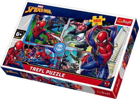 TREFL SPIDER-MAN dėlionė „Žmogus-voras“, 160 det. TREFL