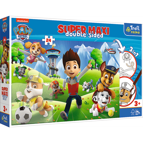 TREFL PAW PATROL Super maxi dėlionė, 24 det. TREFL