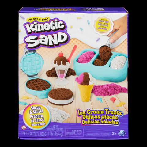 KINETIC SAND Rinkinys „Ledų desertai“ - Www.zaislaivaikams.lt