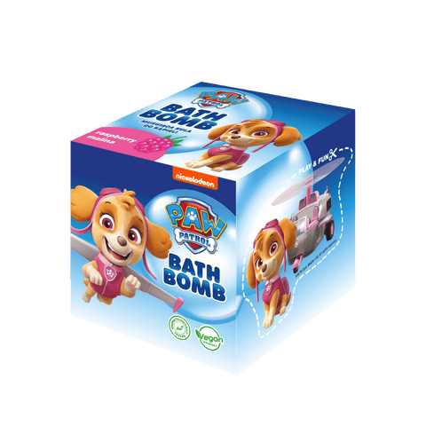 PAW PATROL Vonios burbulas „Skye“, 165 g, aviečių kvapo