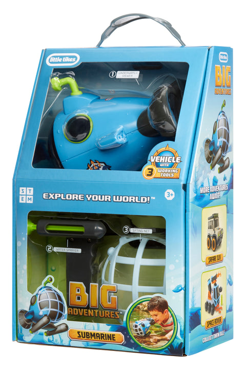 BIG ADVENTURES Povandeninis laivas LITTLE TIKES