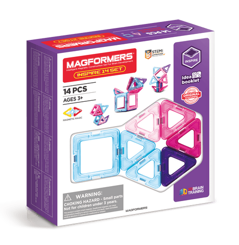 MAGFORMERS Magnetinis rinkinys „Inspire, 14 vnt." MAGFORMERS