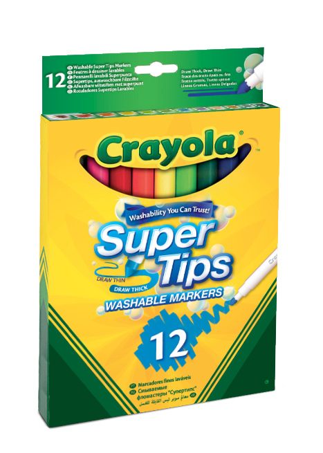 CRAYOLA Flomasteriai (12 vnt.) CRAYOLA