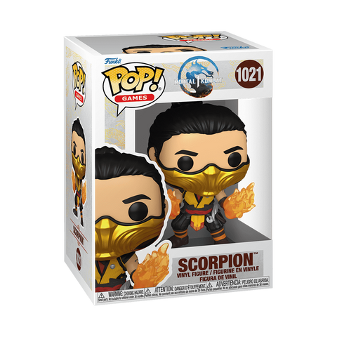 FUNKO POP! Vinilinė figūrėlė: Mortal Kombat - Scorpion FUNKO