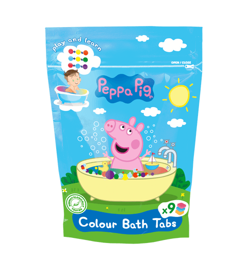 PEPPA PIG Vonios dažai, 9 x 16 g