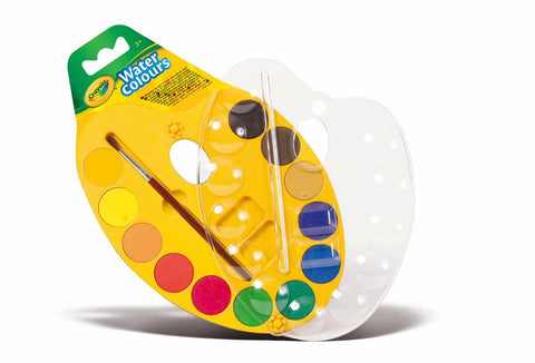 CRAYOLA Vandeniniai dažai (12 spalvų) CRAYOLA