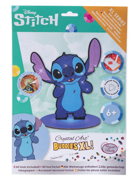 DISNEY CRYSTAL  ART Figūrėlė „Stičas“ CRAFT BUDDY