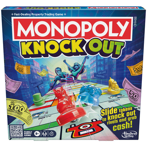 MONOPOLY Stalo žaidimas „Knockout“, anglų k. MONOPOLY