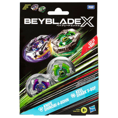 BEYBLADE X Dviguba pakuotė „Beyblade X“ - Www.zaislaivaikams.lt