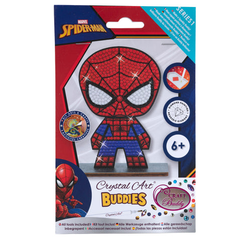 SPIDER-MAN CRYSTAL ART Figūrėlė „Žmogus-voras“ CRAFT BUDDY