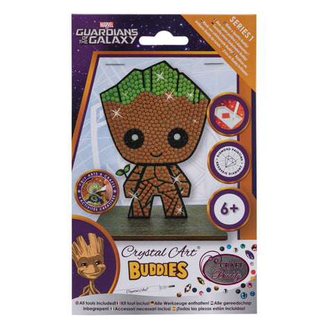 MARVEL CRYSTAL ART Figūrėlė „Groot“ CRAFT BUDDY