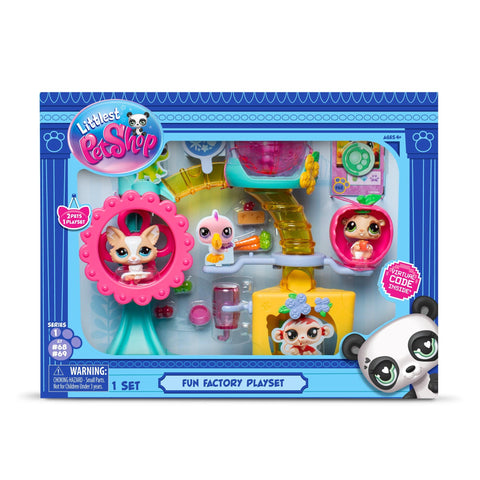 LITTLEST PET SHOP rinkinys Fun Factory Playground - Www.zaislaivaikams.lt