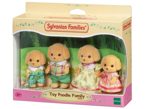 SYLVANIAN FAMILIES Pudelių šeimynėlė – žaislai vaikams, skatinantys kūrybiškumą
