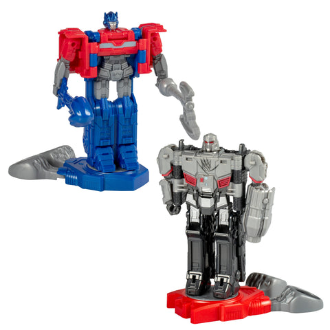 Transformers TRA MV8 „Battling Robots“ rinkinys, 11,5 cm – interaktyvus žaislas vaikams su kovos ir transformavimo funkcijomis.
